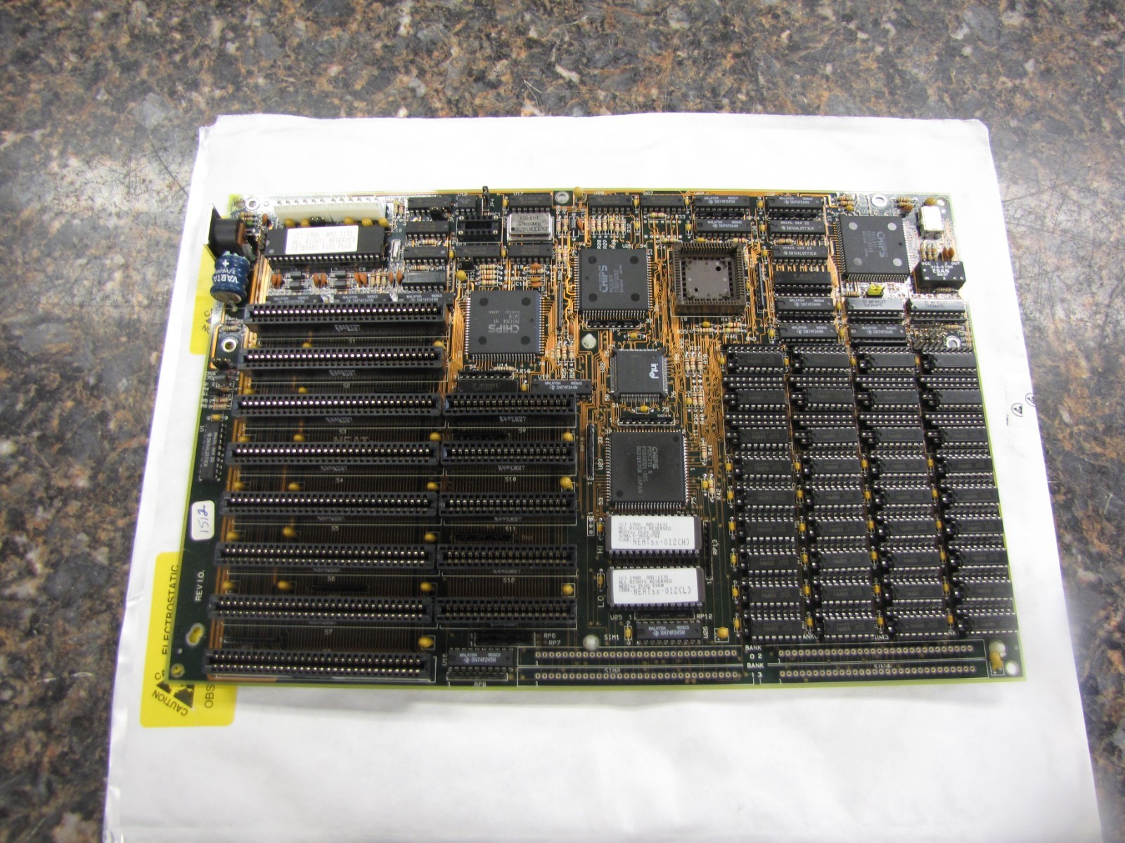 Vintage Elitegroup NEAT SX REV 1.0 ISA Motherboard Mainboard - new condition