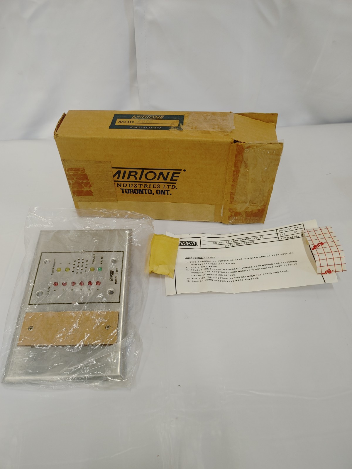 MIRTONE MODEL 7606