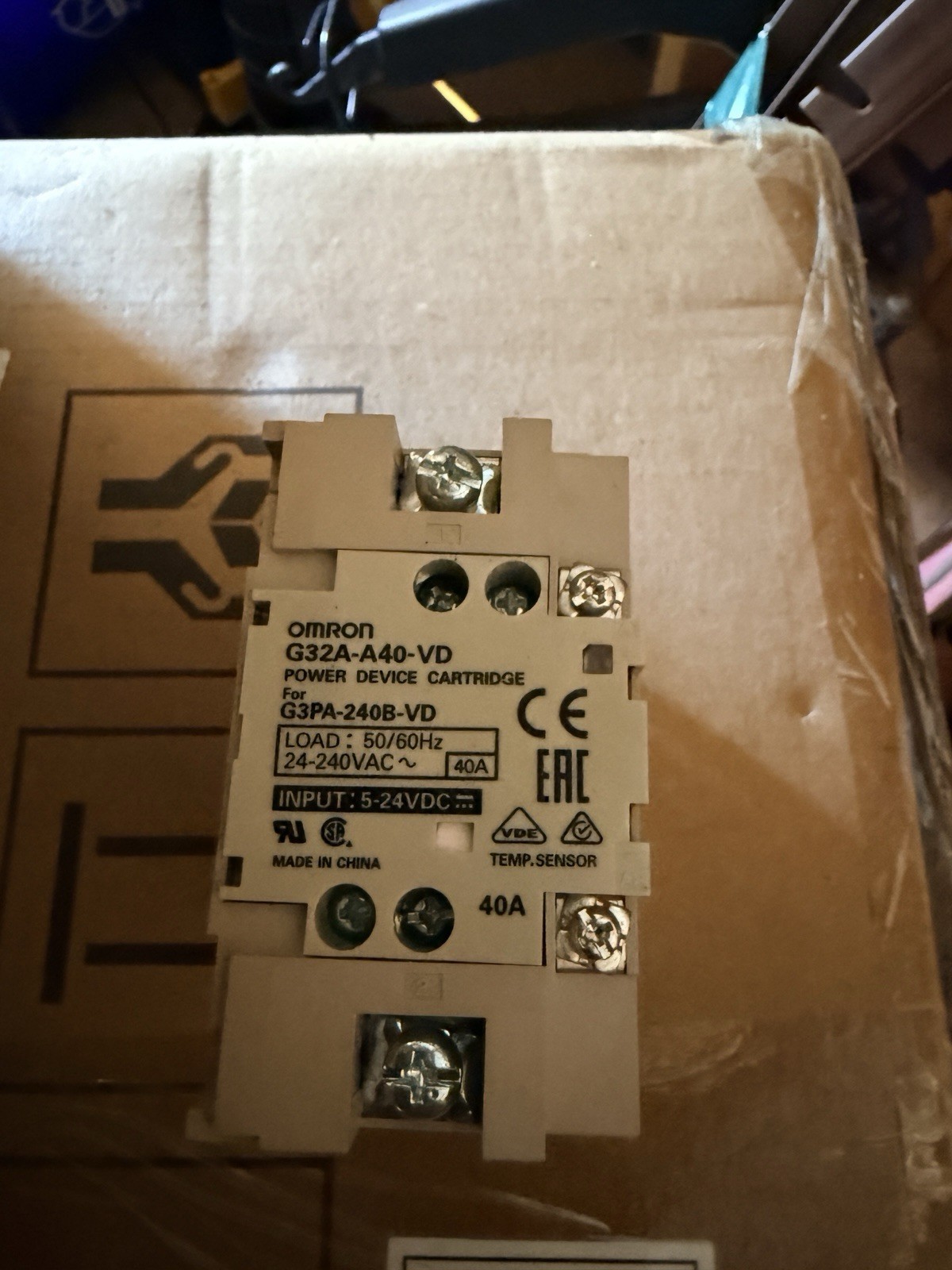 Omron Solid State Relay  G32A-A40-VD