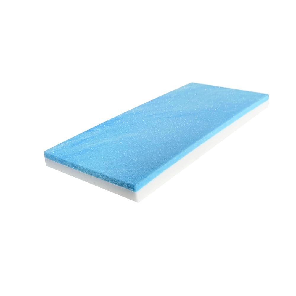 6"X24"X48"Gel Memory Foam Bench Cushion Replacement Medium Firm (Upholstery