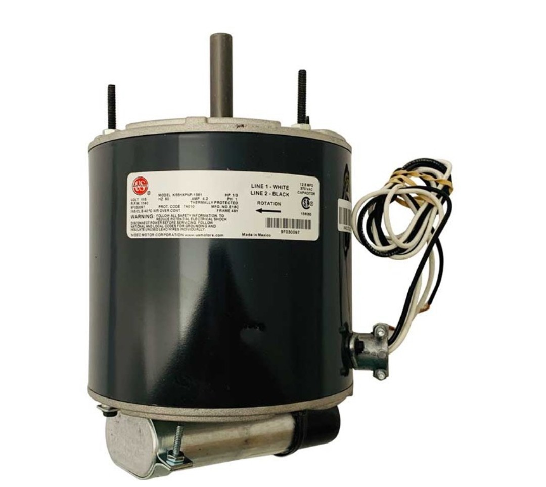 New Modine Manufacturing 9F0300970000 115v 1/3hp 1140rpm CCW MOTOR