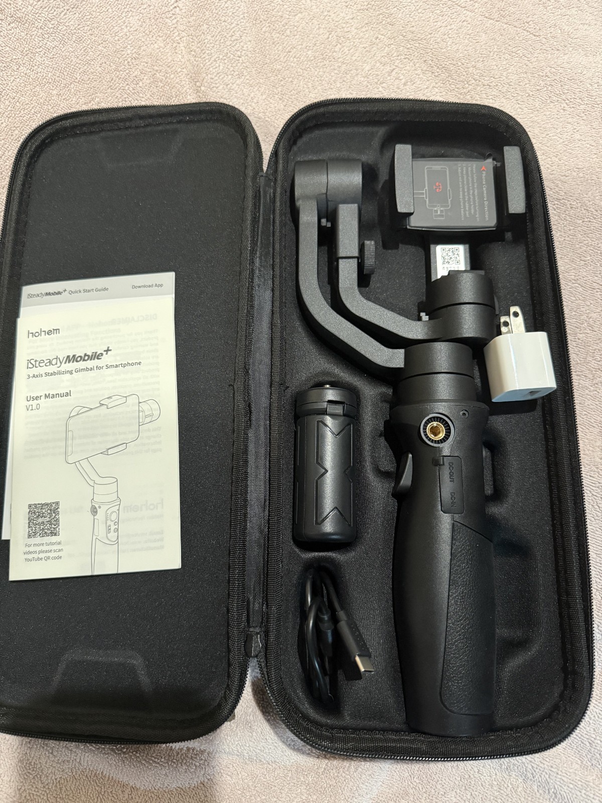 Hohem iSteady Mobile Plus 3-Axis Handheld Stabilizing Gimbal for Smartphone