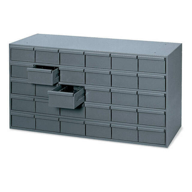 Durham Manufacturing 30 Drawers Storage Cabinet - Gray