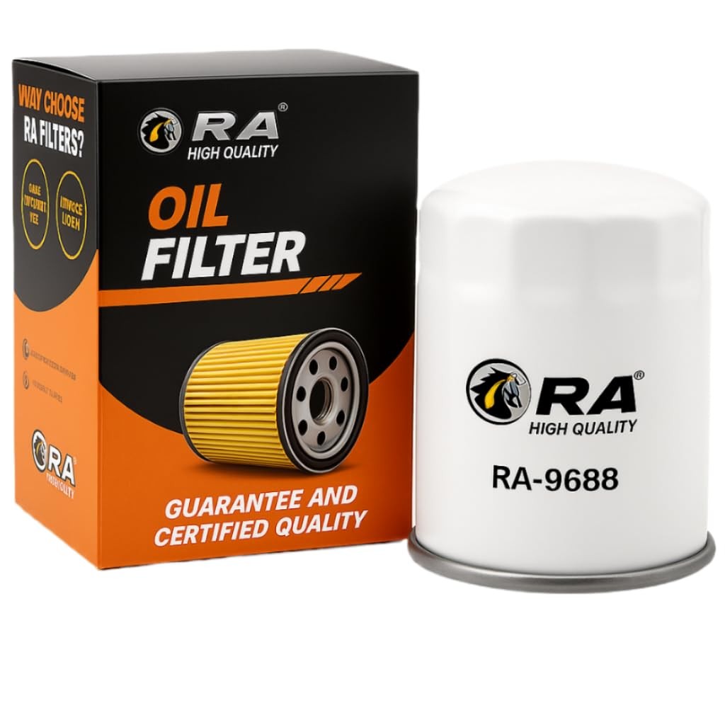 RA-9688 Engine Oil Filter 15K Mile Change Automotive Replacement Interval...