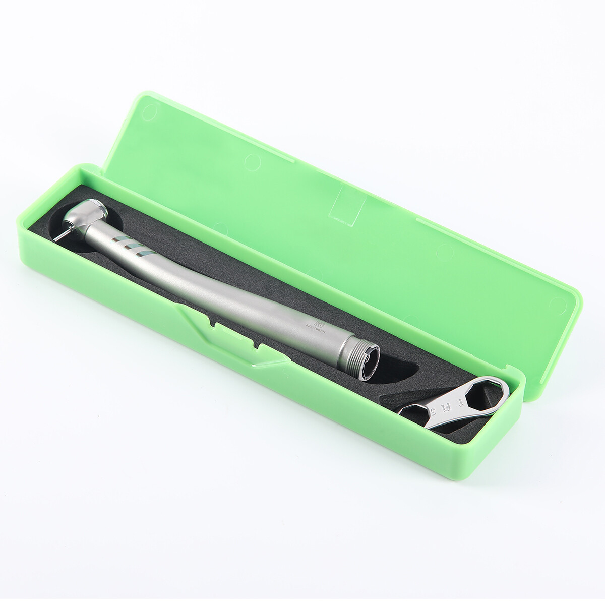 AZDENT Dental (Optic LED E-generator ) High Speed Handpiece Air Turbine 4/2Holes
