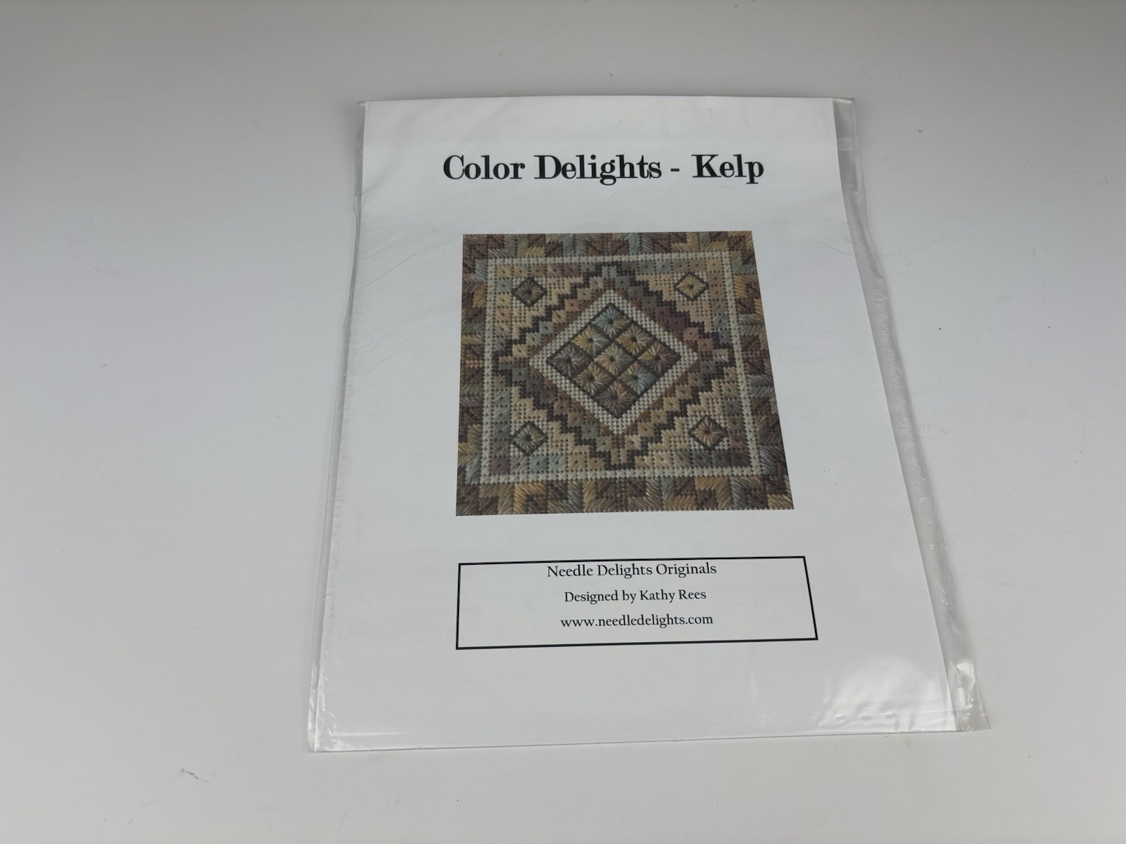 Needle Delights Originals Color Delights Kelp Needlepoint Pattern 1S