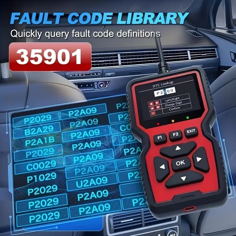 Professional OBD2 OBDII V519 Diagnostic Scanner Tool CAN Code Reader Multi Color