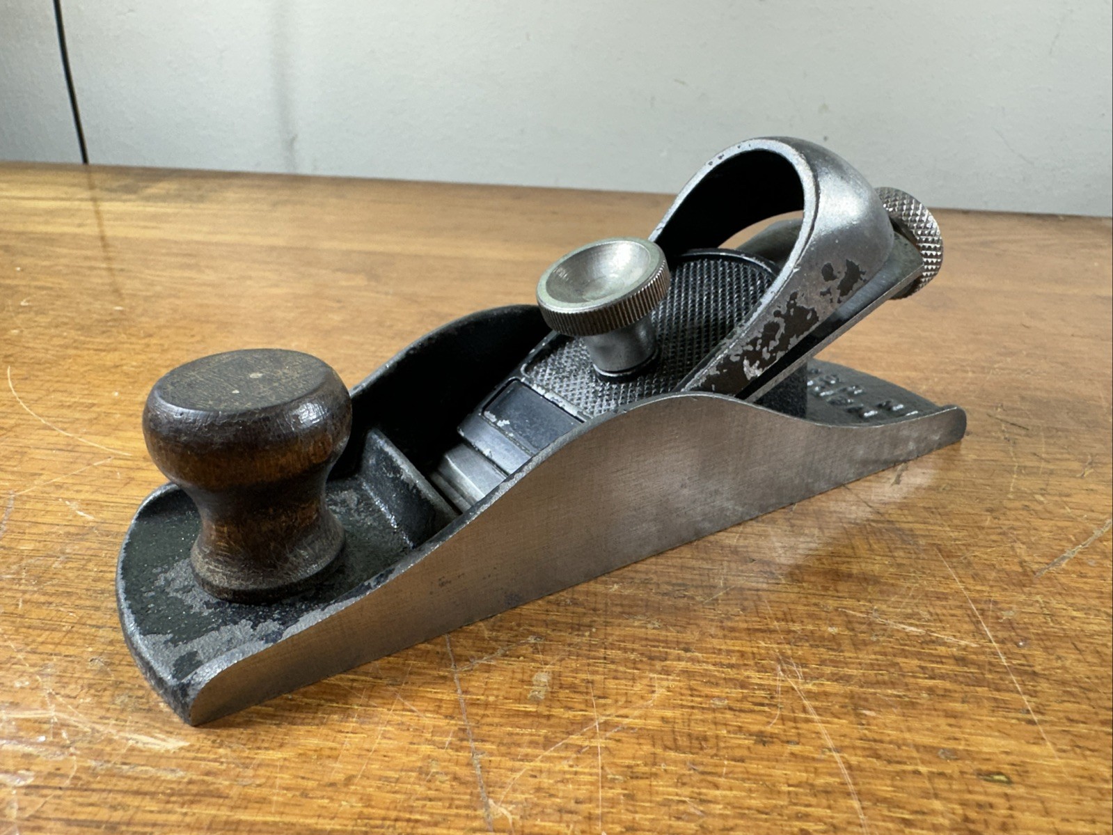 Vintage Stanley 7" Block Plane Used C-255 Made In USA
