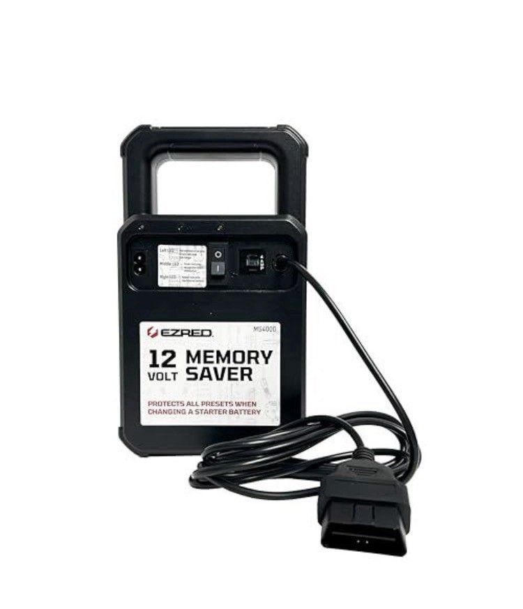 EZRED MS4000 Automotive Memory Saver With Built In Charger , Black