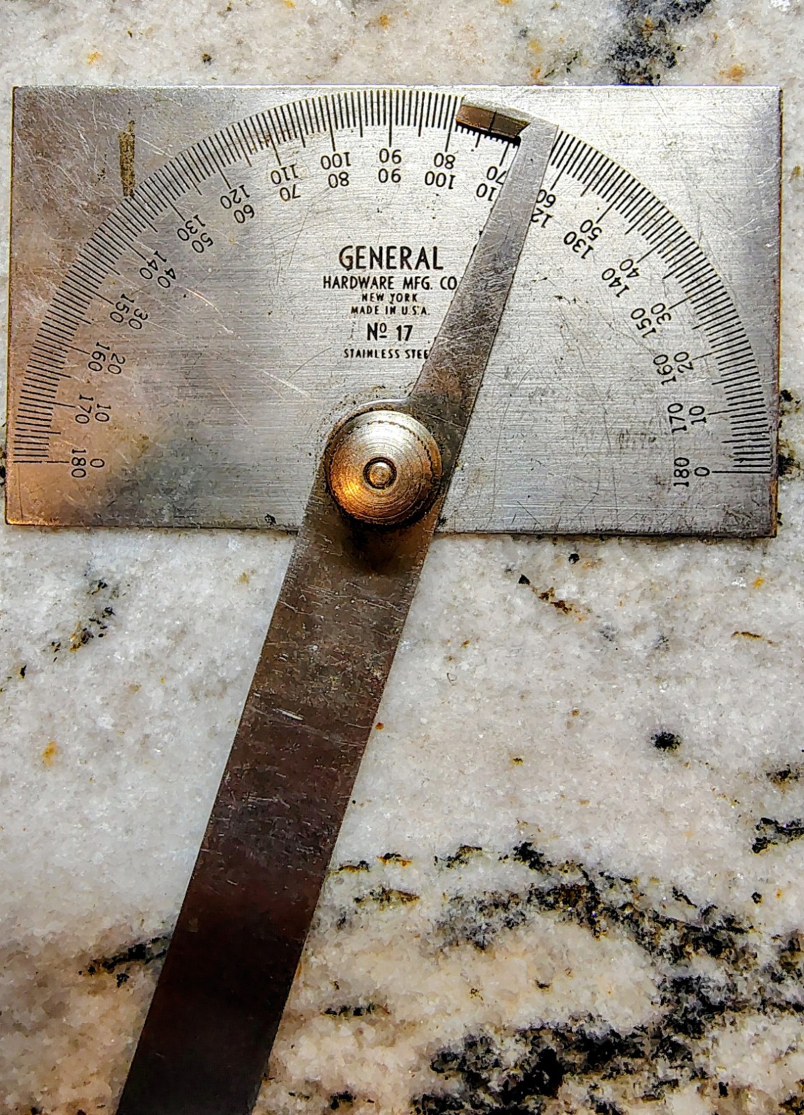 🗽GENERAL NO. 17 & NO. 18 PROTRACTORS MACHINIST/ TOOLMAKER