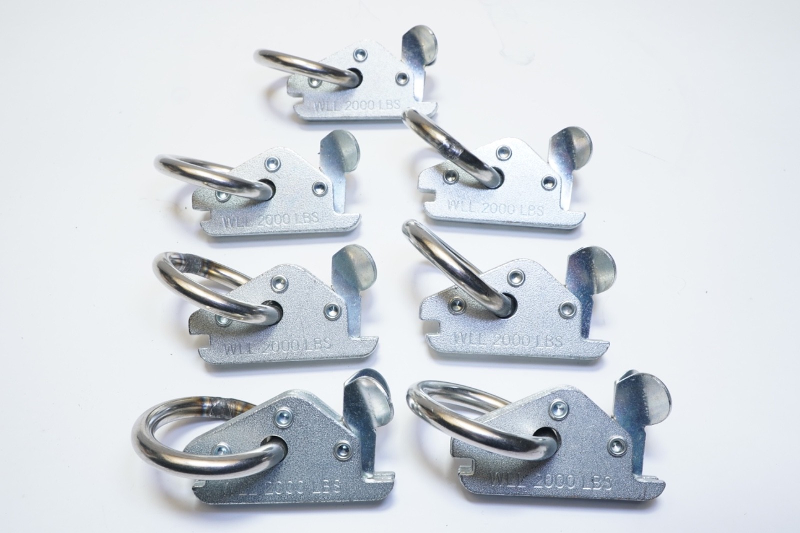 New Lot of 7 CargoSmart Rope Ring for E-Track & X-Track 2,000 lb Safe Work Load