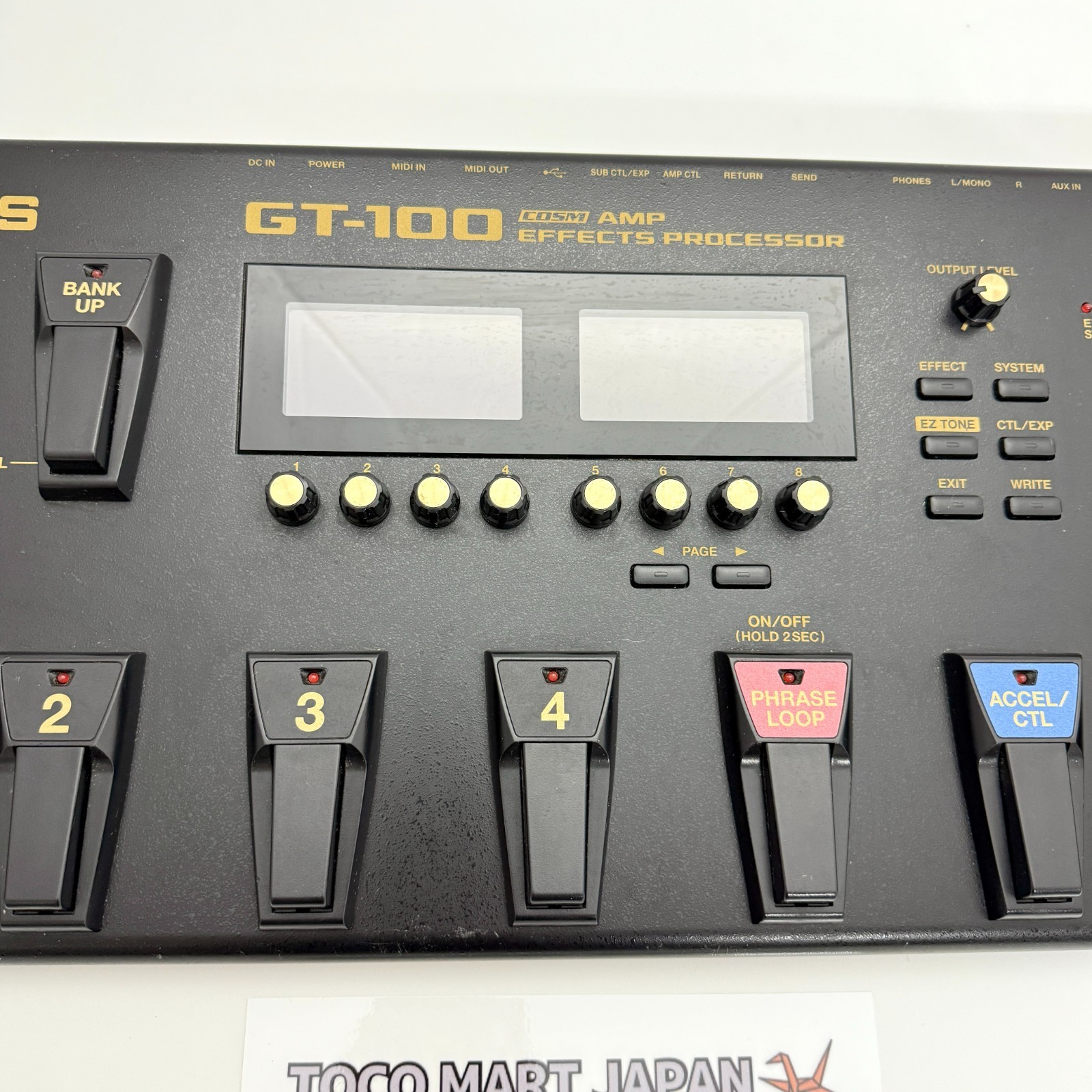 Boss GT-100 Multi-Effects Processor Guitar Effect Pedal w/ Adapter Japan #0142