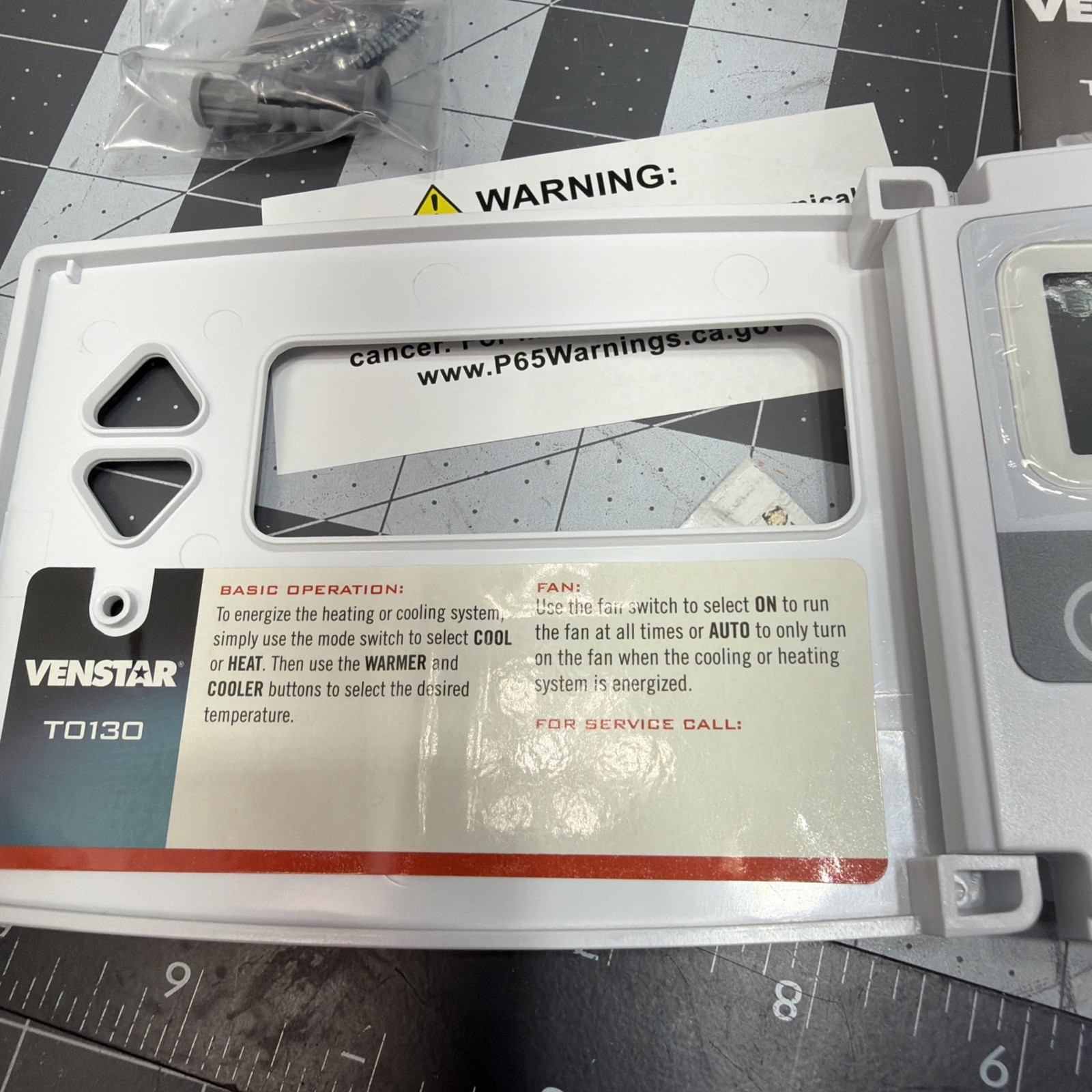 Venstar T0130 Non-Programmable Digital Thermostat