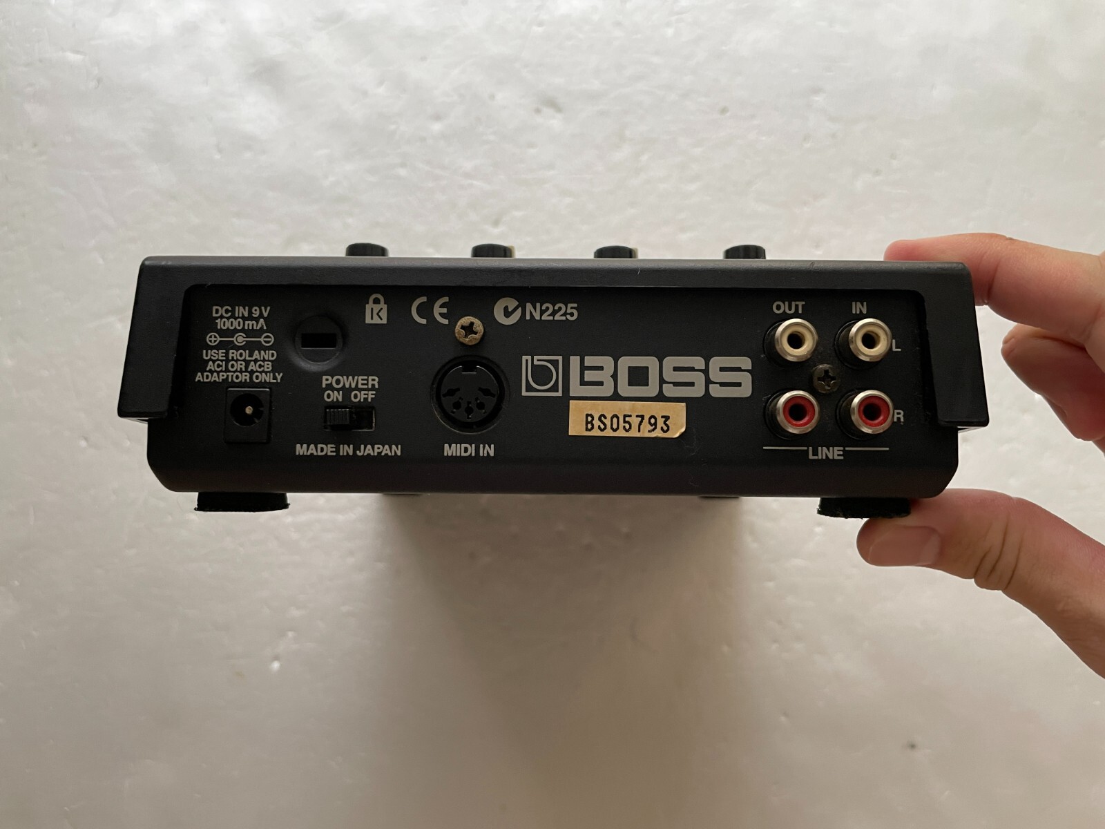 Boss SP-303 Dr. Sample Portable Pharse Sampler Potentiometer with Adapter