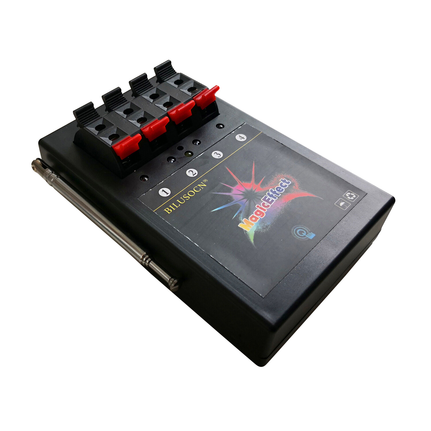 1200cues wireless control 60 Cues ABS Waterproof Case Fireworks Firing system