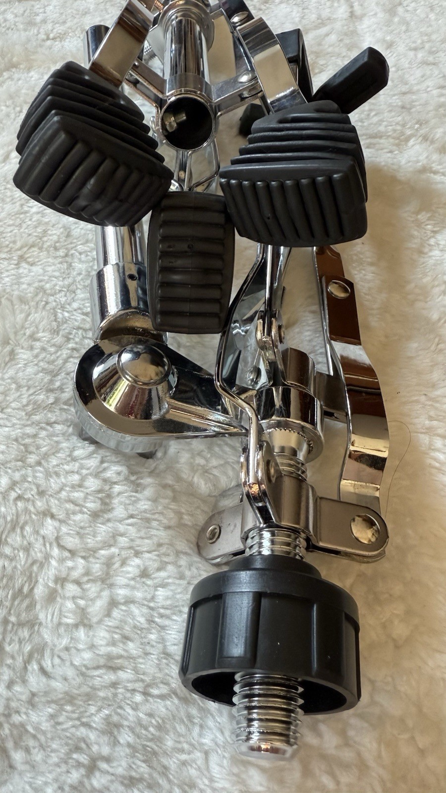 Snare drum stand Chrome Double Braced