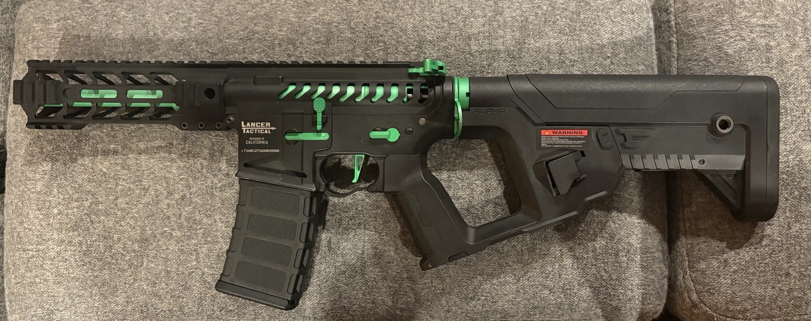 Lancer tactical Proline Enforcer Green M4