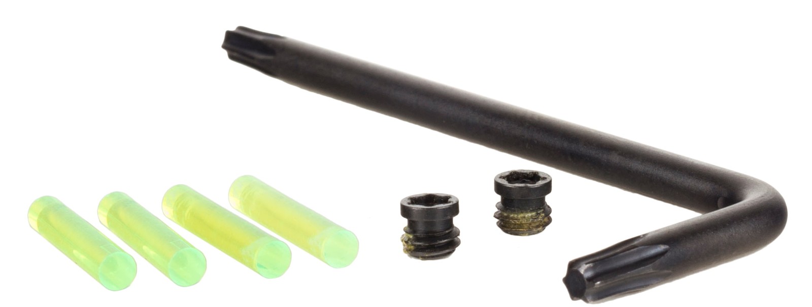 Trijicon DI Night Sight Standard Replacement Kit, Green Fiber & Black : AC50011