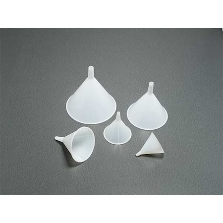 Zoro Select 212195-0001 Utility Funnel Set, Polypropylene, White,  212195-0001