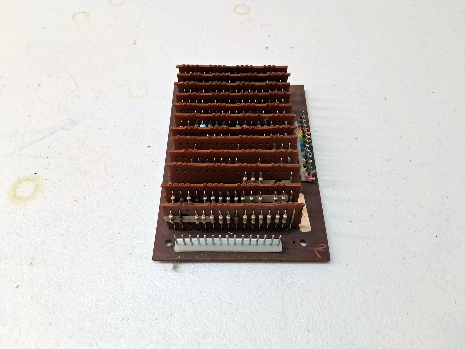 Moog Satellite & Minitmoog Resistor Matrix PCB
