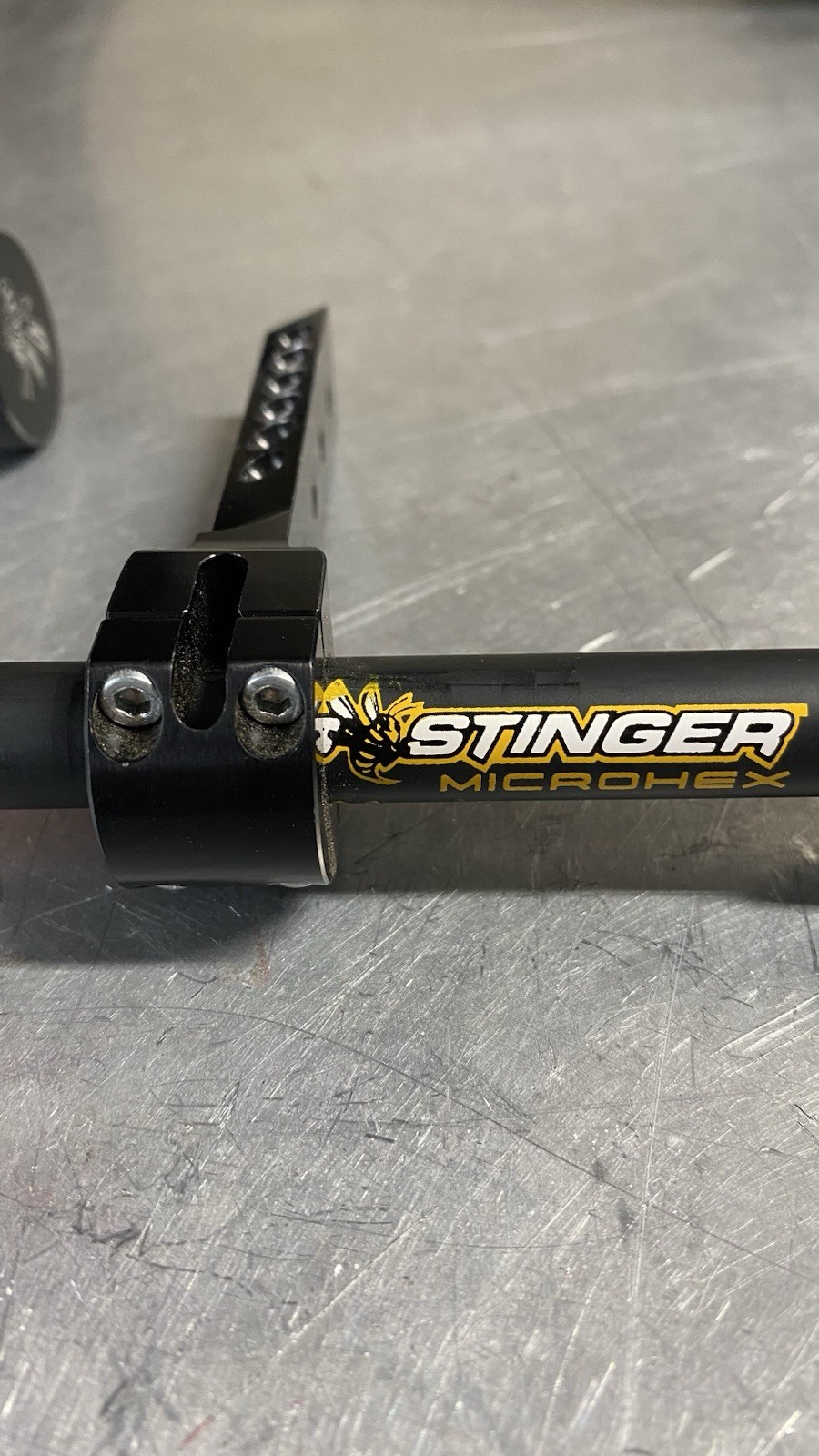 Bee Stinger Microhex Complete System Archery Stabilizer Black 12 inch