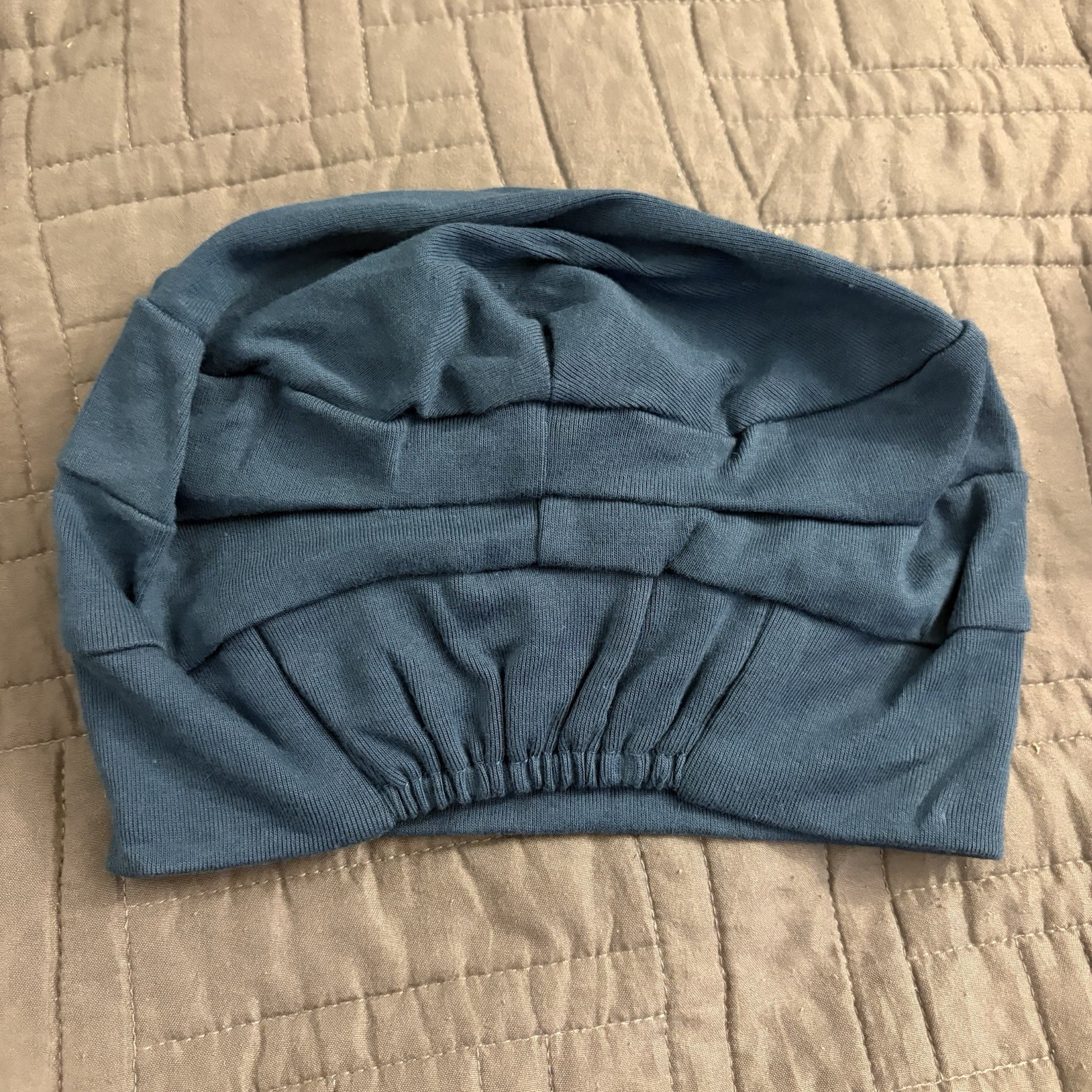 Cardani Headwear Headcover Unlimited Blue Cap NWT Organic Cotton Beanie