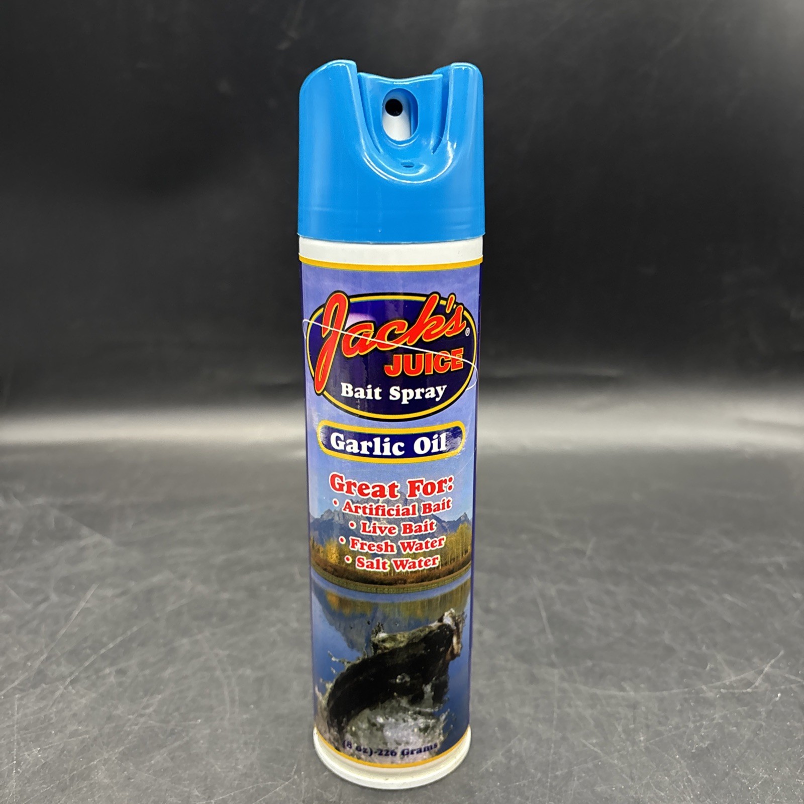 Rare Jacks Juice Bait 8oz Garlic Oil Scent Spr, Works Impossible To Find Fishing