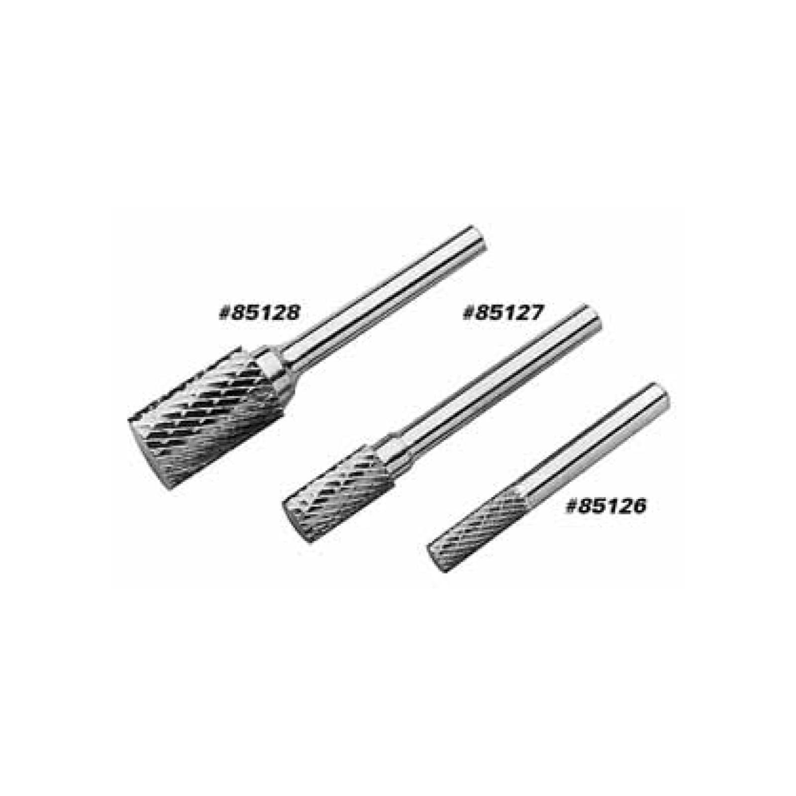 Specialty Products 1/4"-5/8" Carbide Strut Hole Steel Rotary File Set of 3 85125