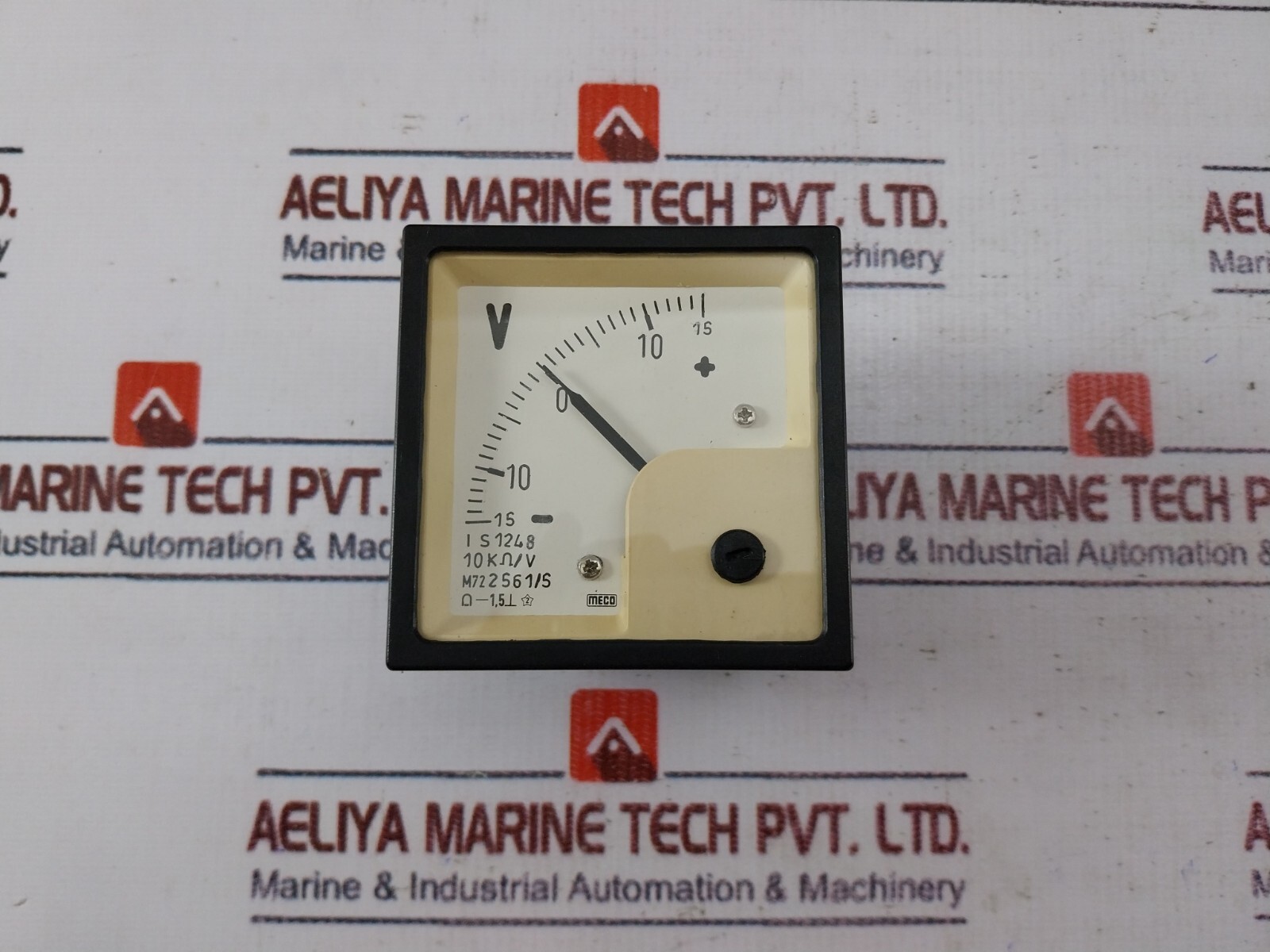 Meco M72 Analog Voltmeter 2561/5, IS 1248