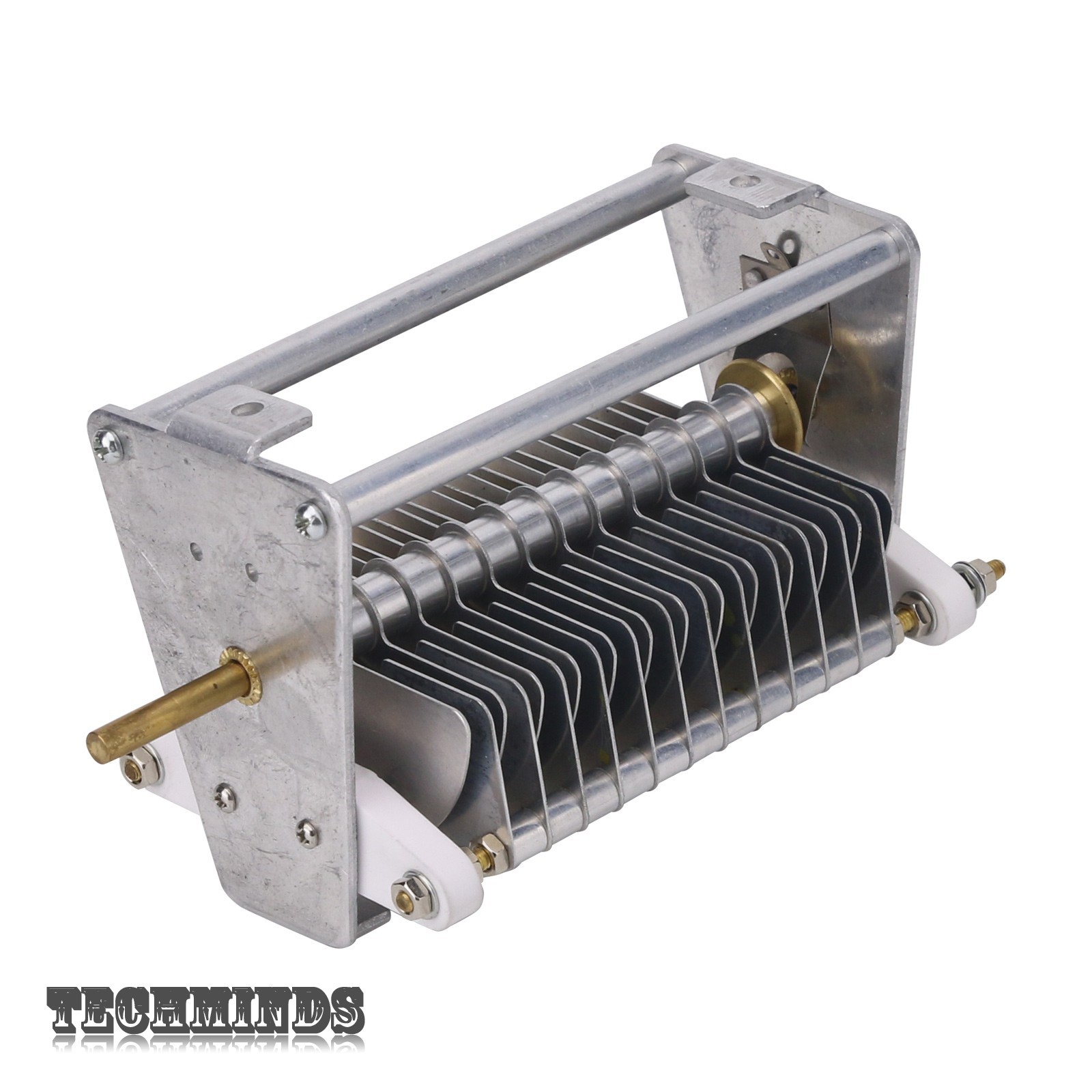 10-150pF Adjustable Air Variable Capacitor 3000VDC Air Dielectric High Voltage