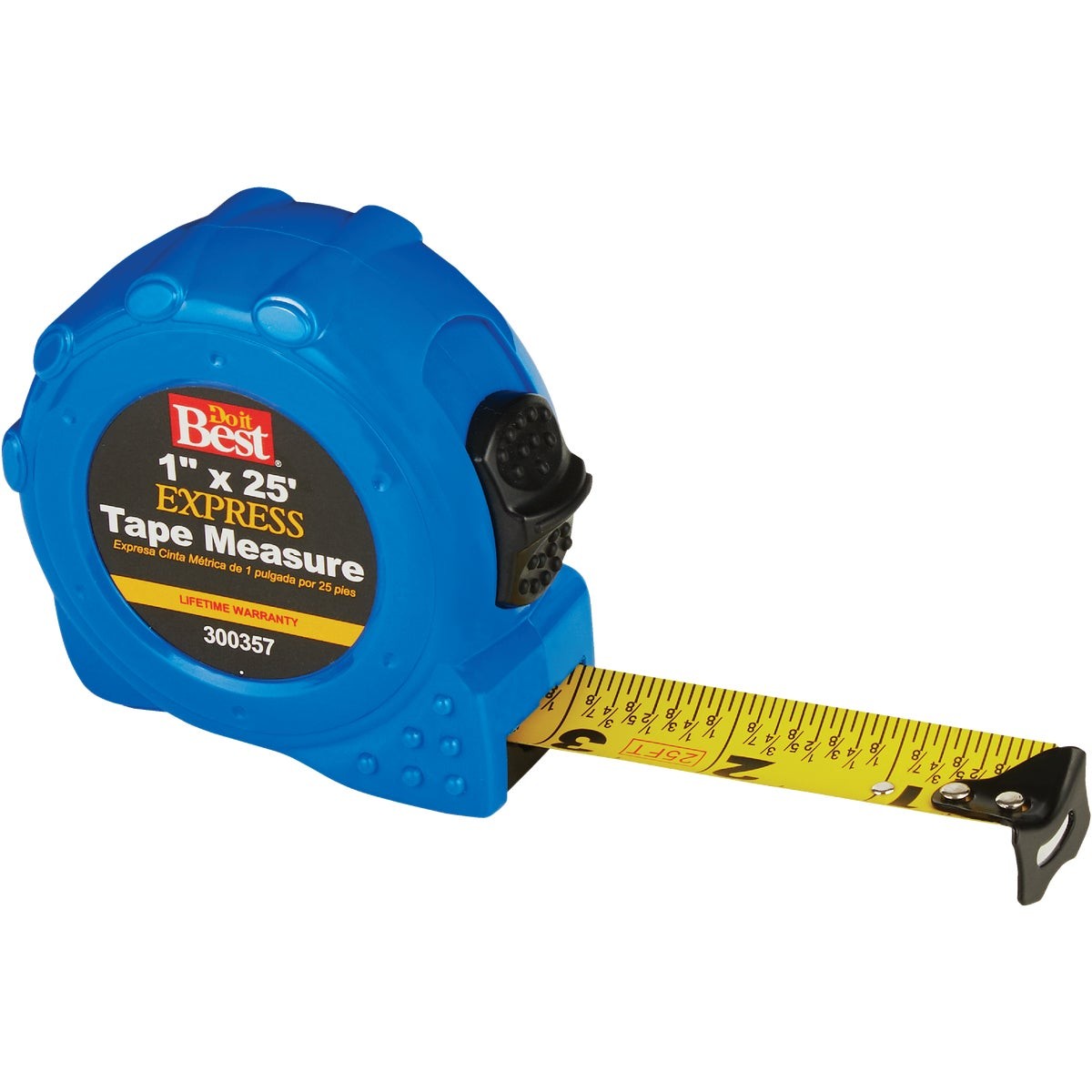 Do it Best Express 25 Ft. Power Tape Measure 300357 SIM Supply, Inc. Plastic