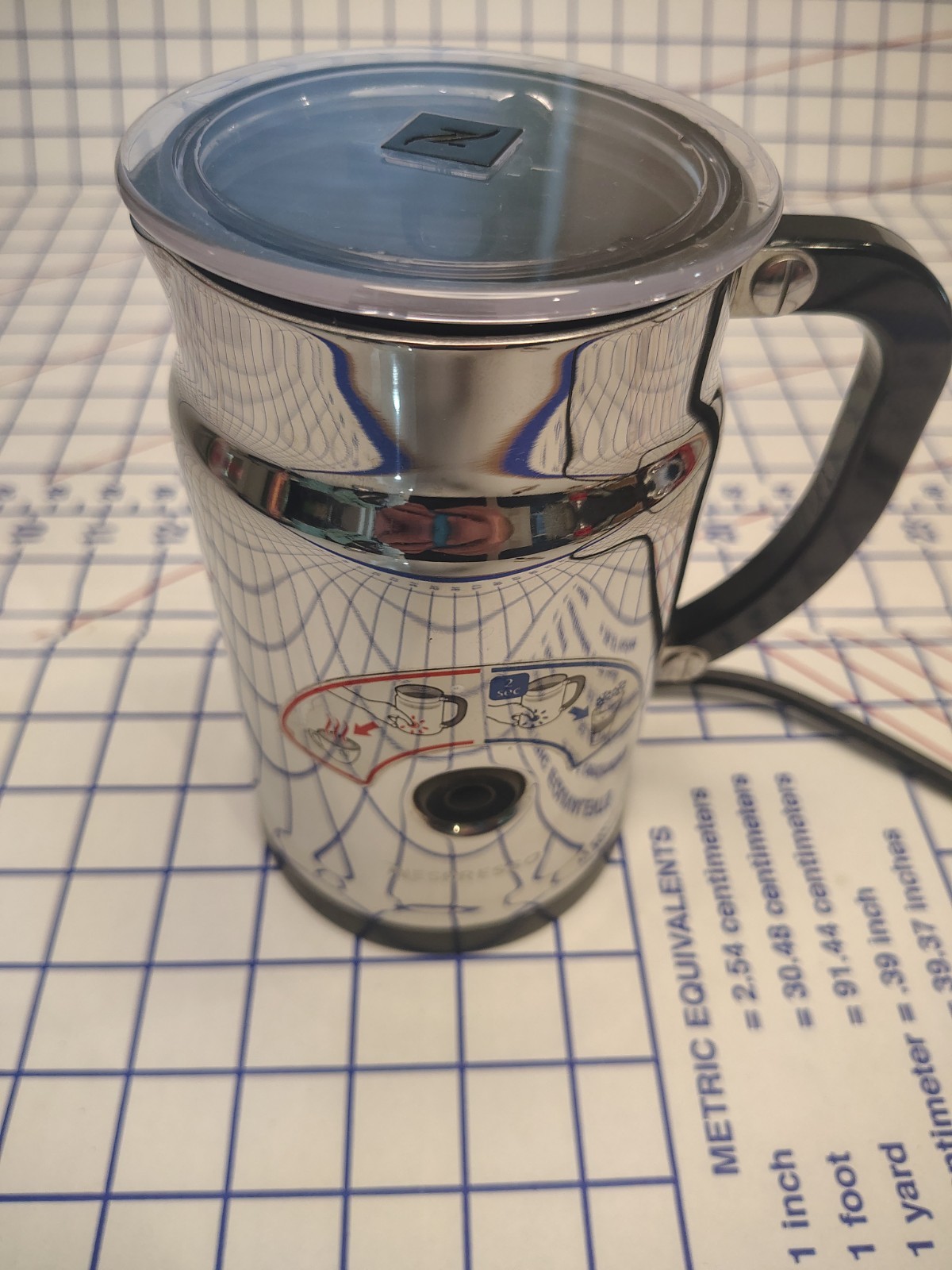 Nespresso Aeroccino Plus Milk Frother Model 3192 Complete & Tested