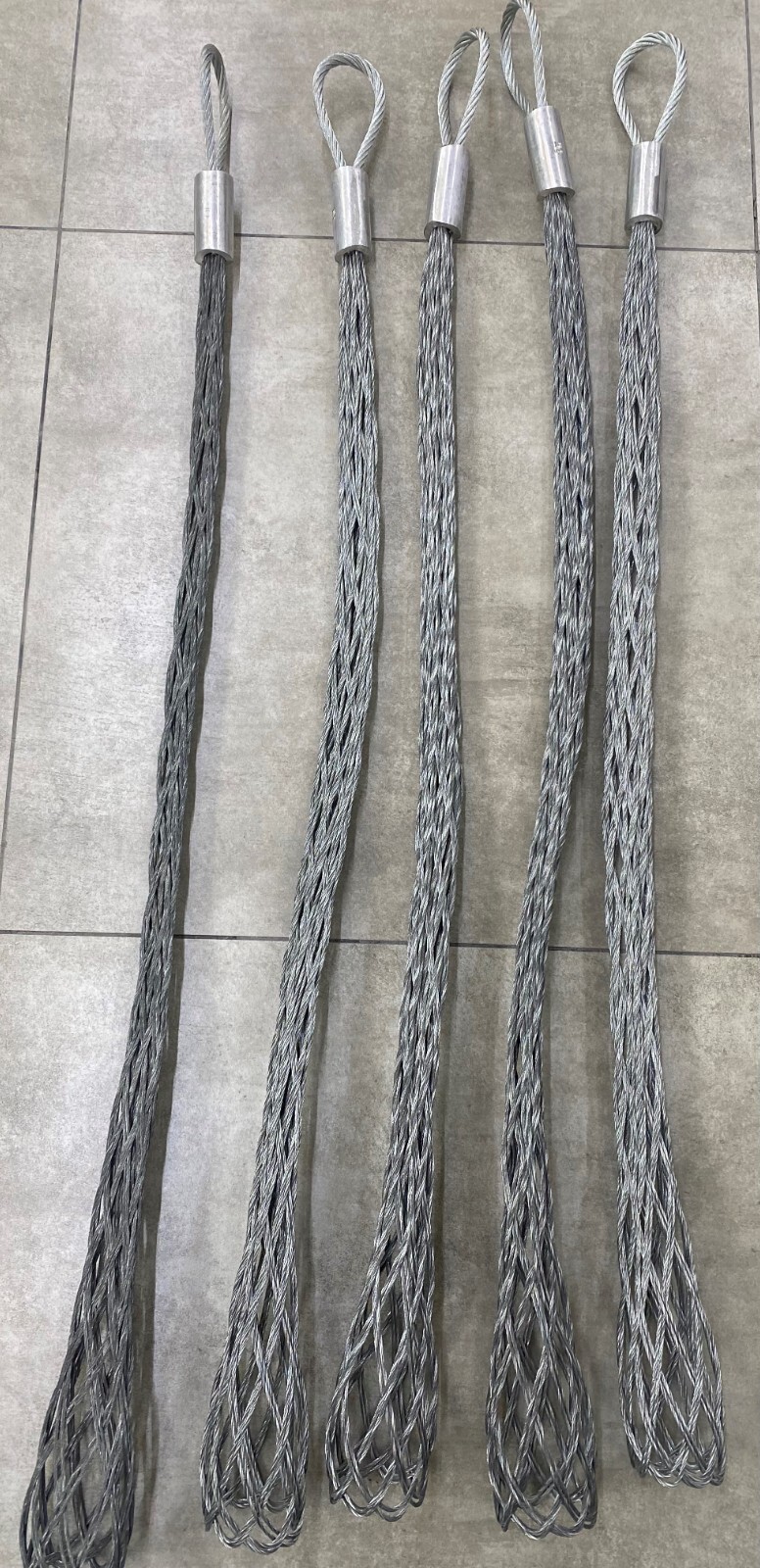 SLINGCO Single Eye Cable Grip, Galvanized, 4.5-5.5" /115-140mm, # SE9  ZCS0821