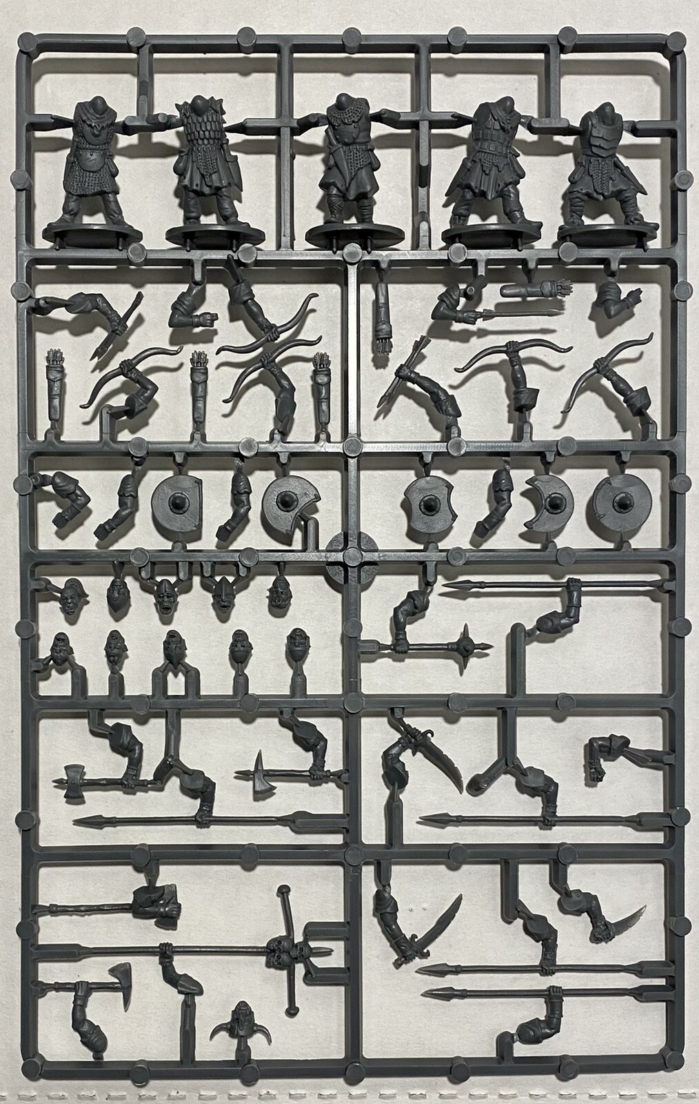 Oathmark Orc Infantry 28mm New • 1 Sprue • 5 Minis • Osprey Northstar Ork