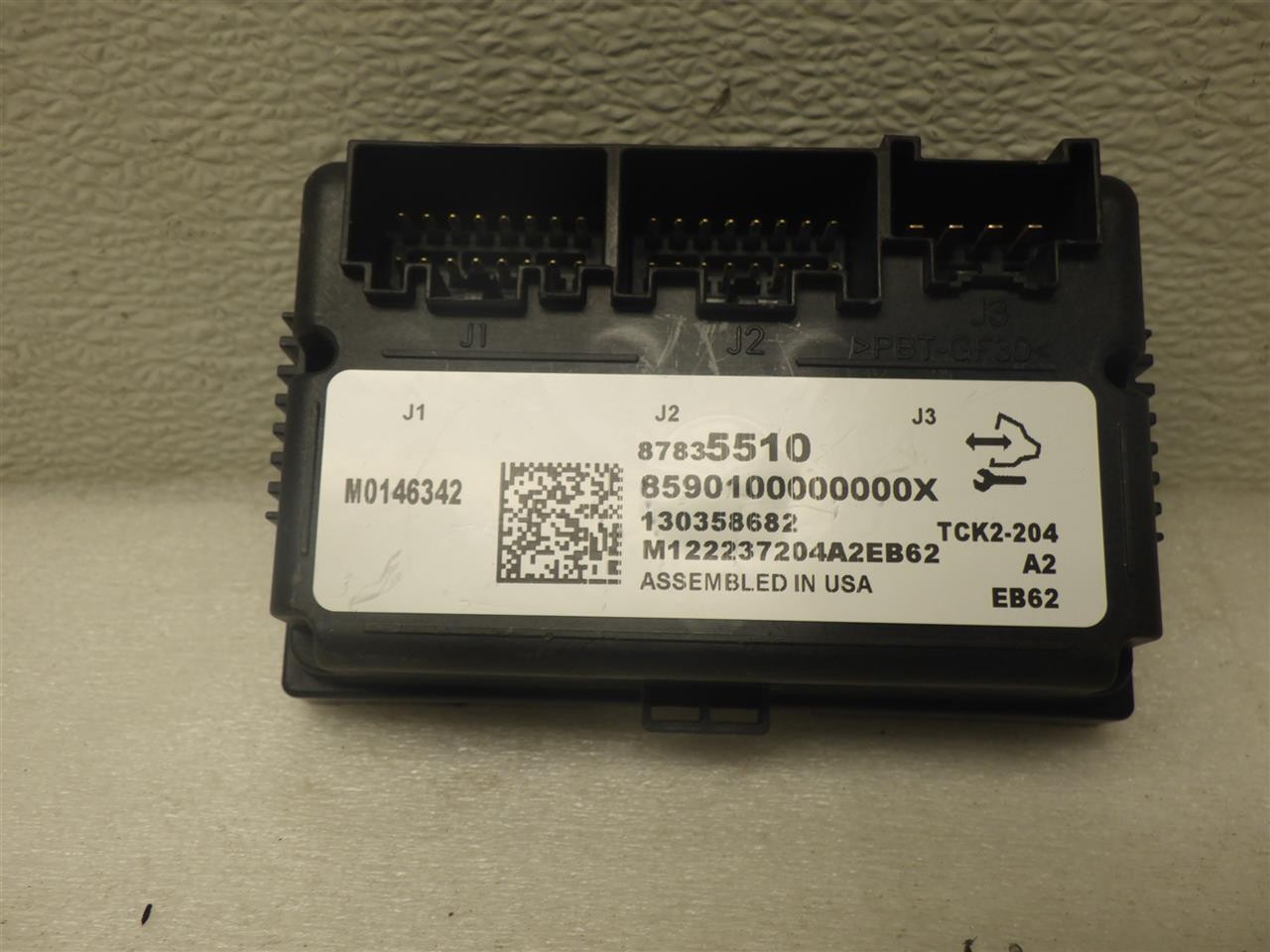 GMC Canyon 2020-2022 Transfer Case Control Module 4WD 42K mi. 84366746 9650