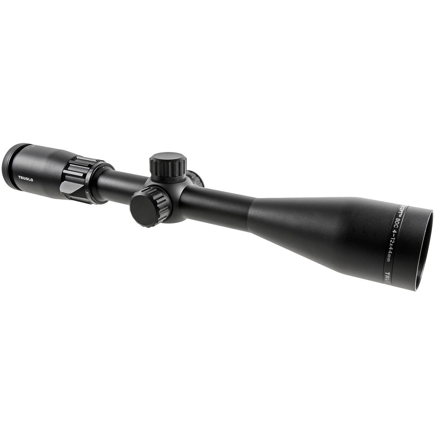 TruGlo Intercept 4-12x44mm, 1" Tube Riflescope w/ Illum BDC Reticle #TG8541BIB