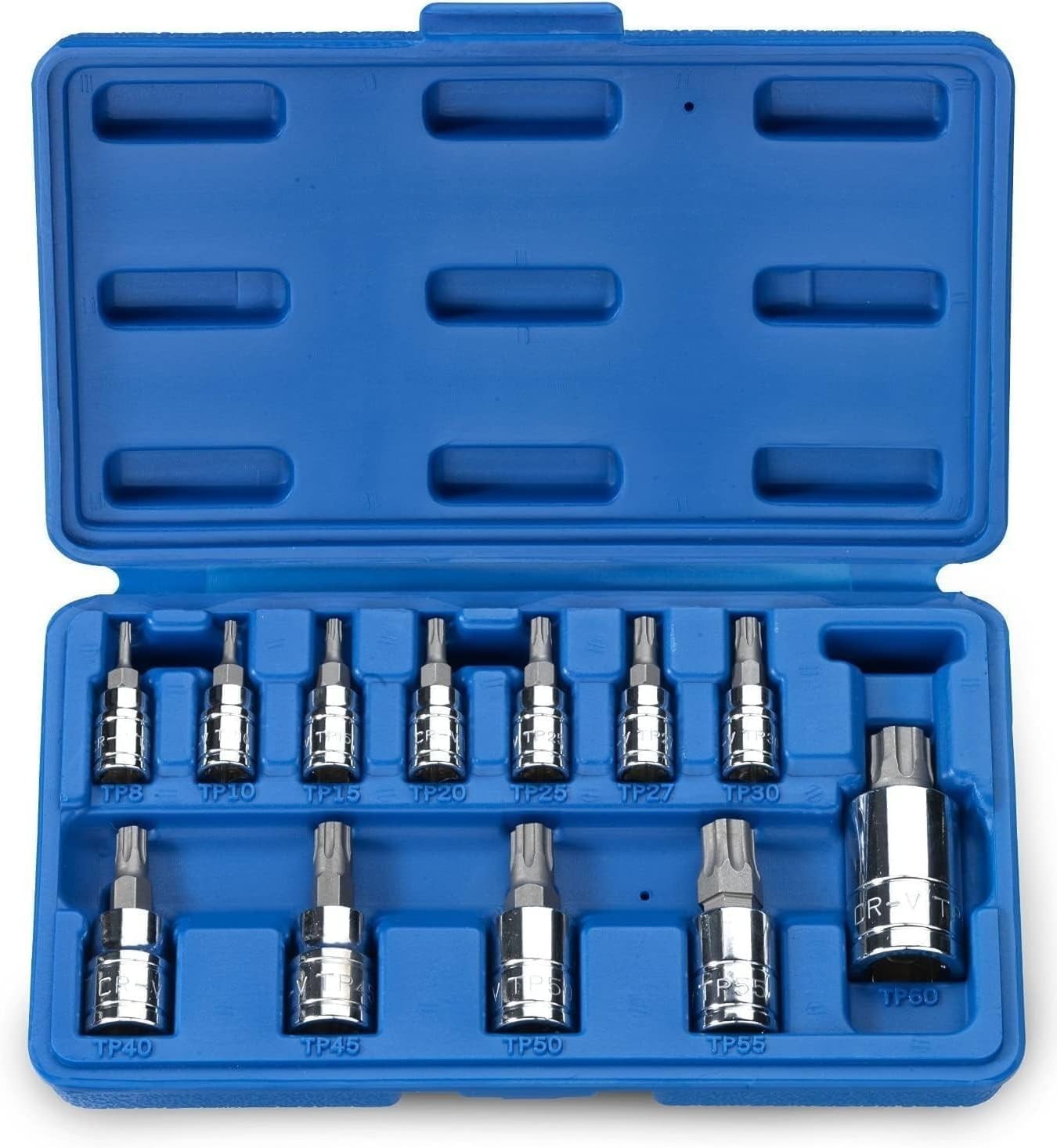 10086A Standard Torx Plus Bit Socket Set | 12 Piece | TP8 – TP60 | 6 Poi