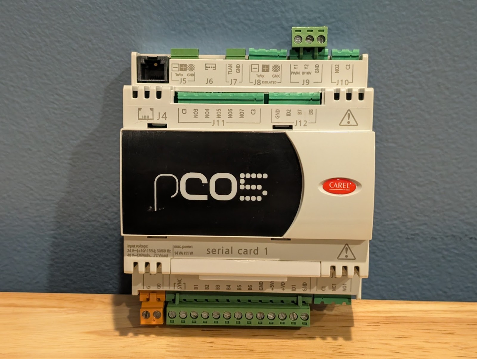 CAREL PCO5 PCOX000AA0 COMPACT CONTROLLER - New old stock - Tested Working