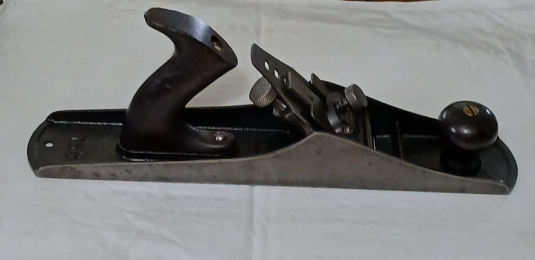 Antique Gage no#5 Corrugated Bottom Plane "OVB" Self-Setting Plane