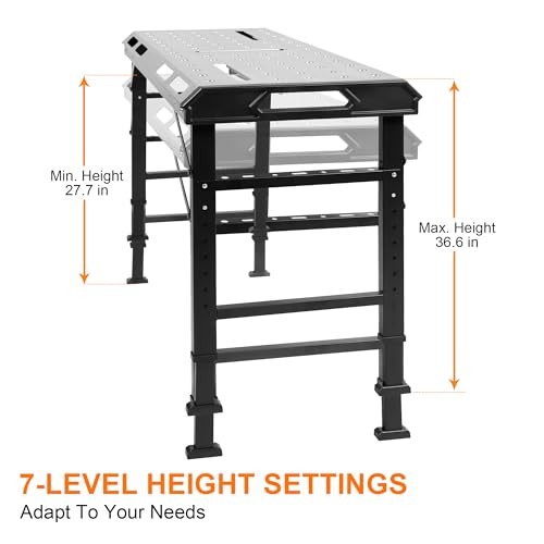 Folding Workbench 1000lb Capacity