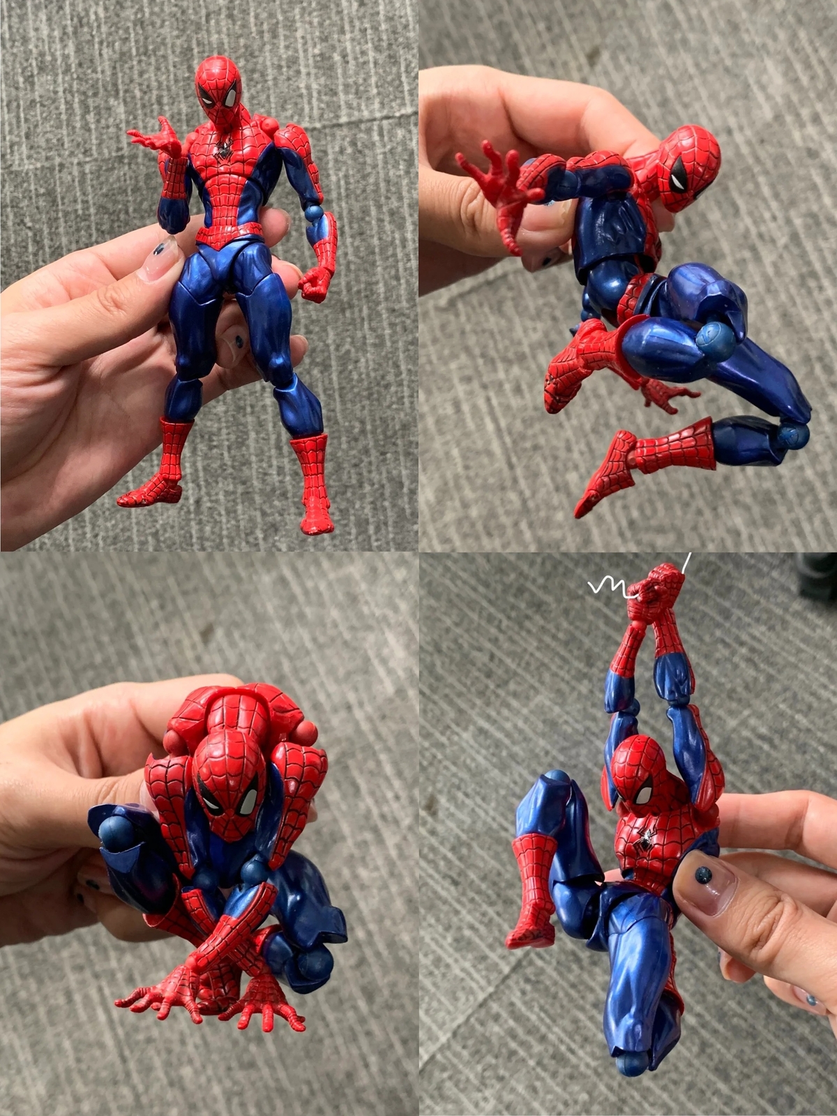 New Revoltech Amazing Yamaguchi Spider-Man 1.0 Ver. 6" Action Figure in Box
