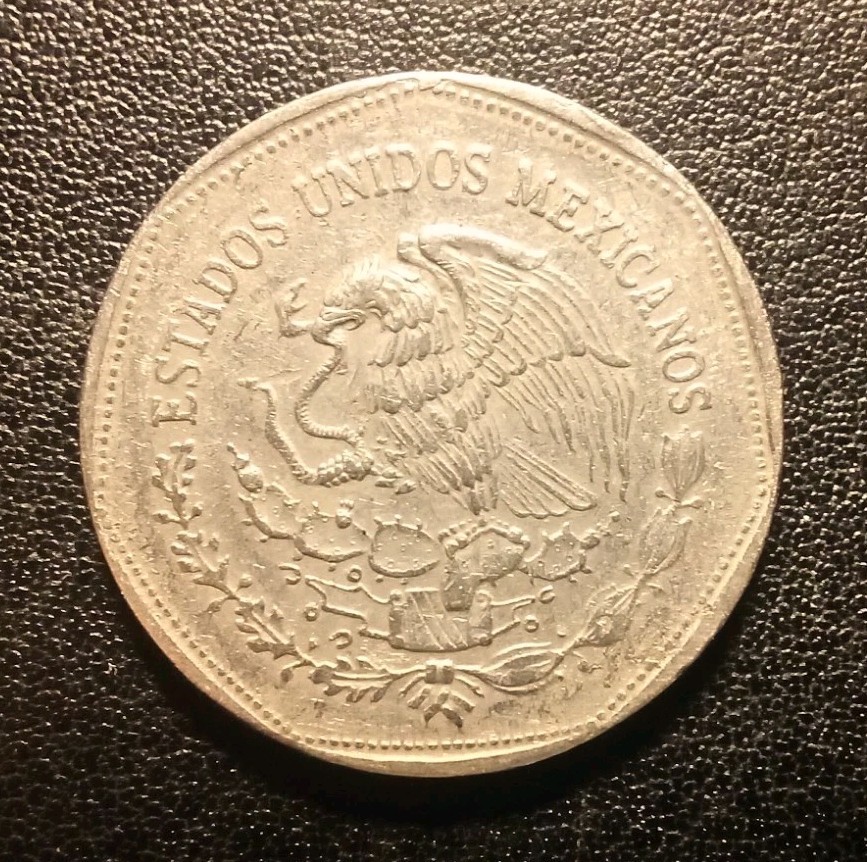 1980 Mexico Five Pesos Coin