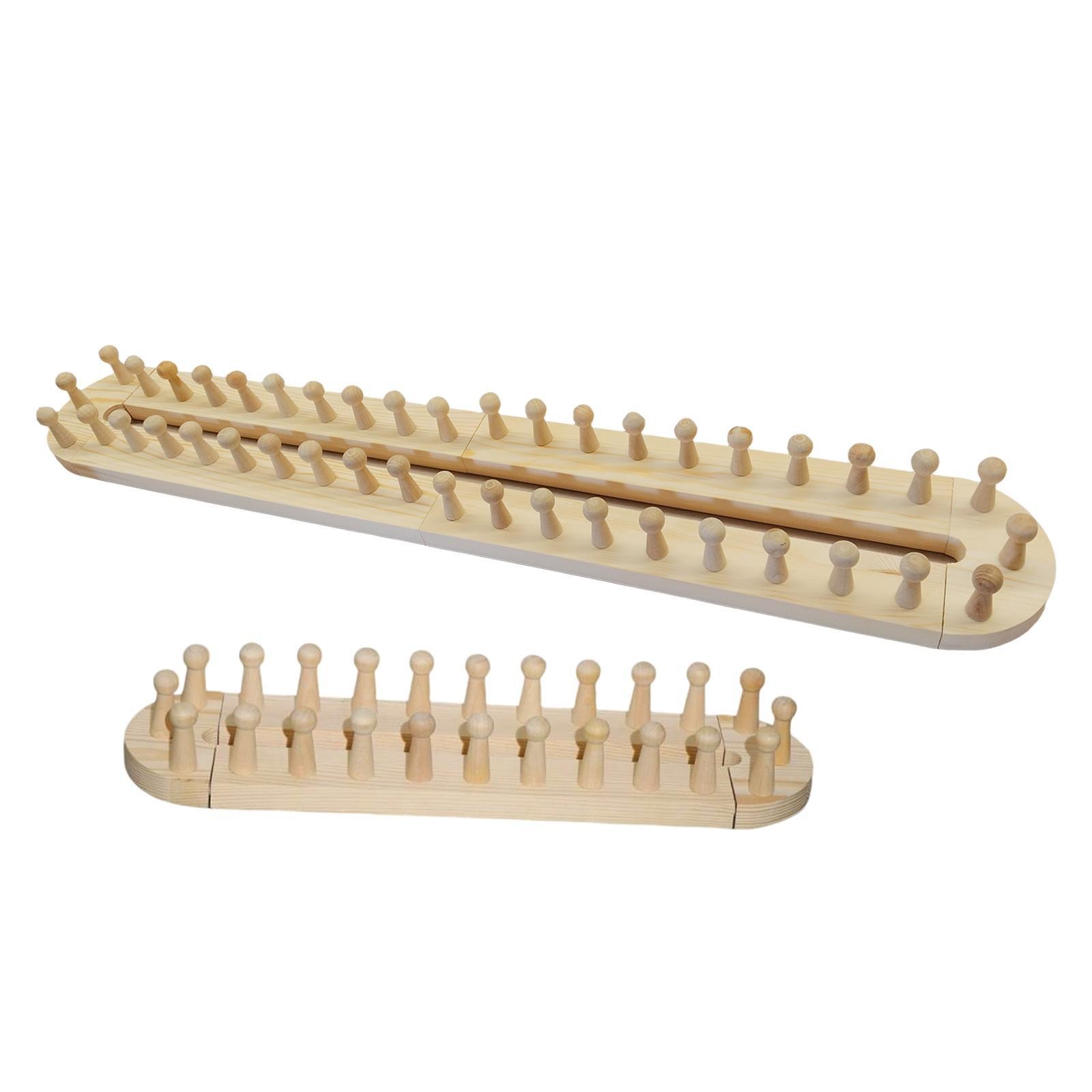 Chunky Blanket Loom Hand Knitting Wooden Loom for Home Decoration Relaxing