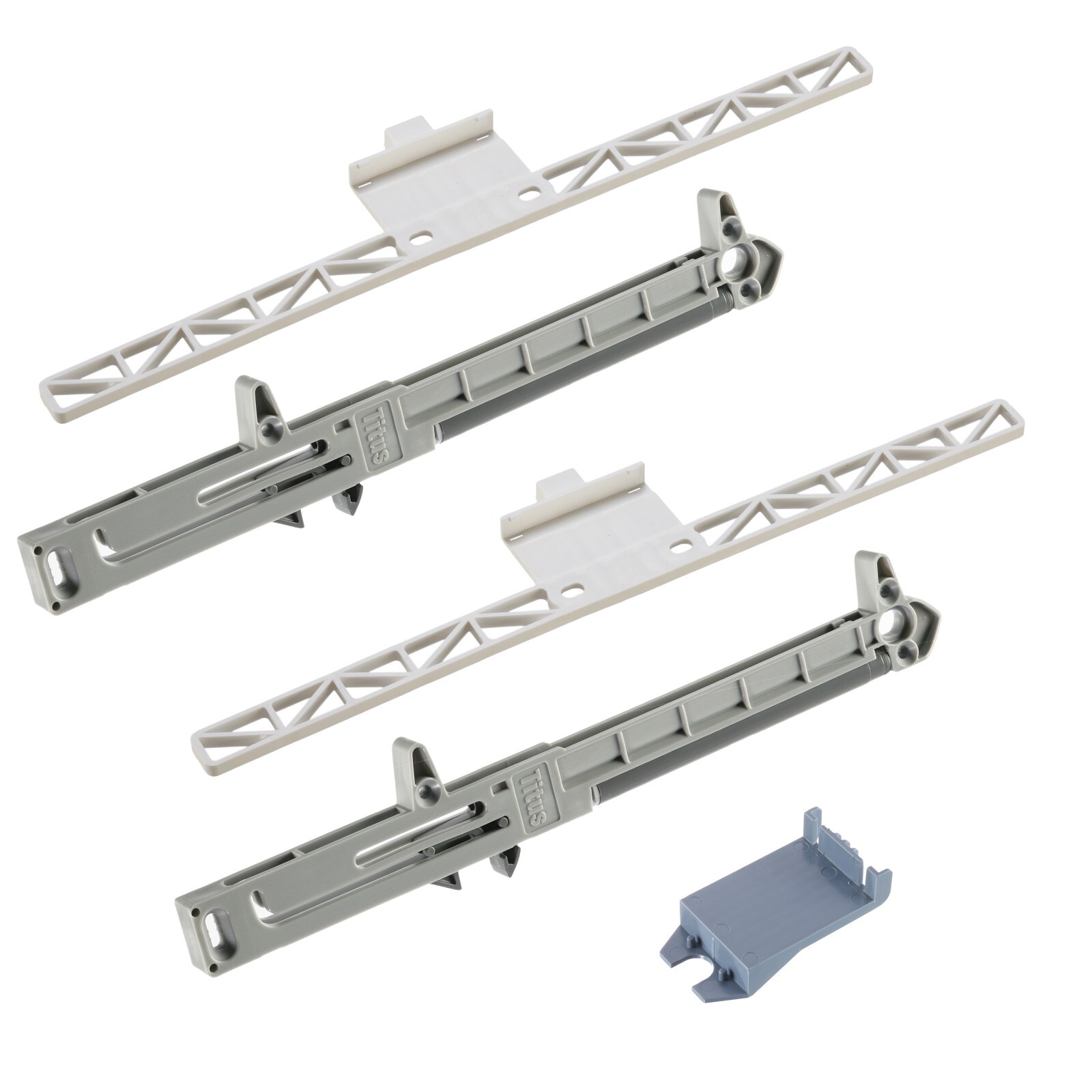 10 Pack Soft Close Drawer Slide Add on For Metal Drawer Easy to Install! SCD104M