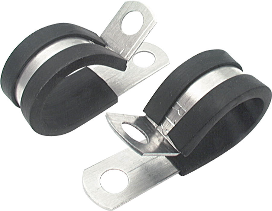 Allstar Performance 18303 Aluminum Line Clamps 10 Pack 1/2"