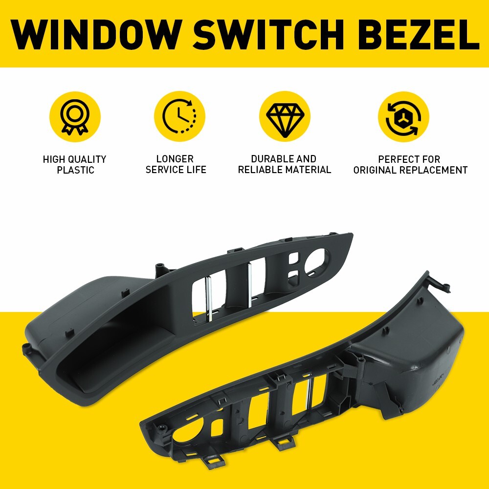 Door Switch Panel Handle Pull Inner Trim Front Left Fit 10-17 BMW 5 Series F10