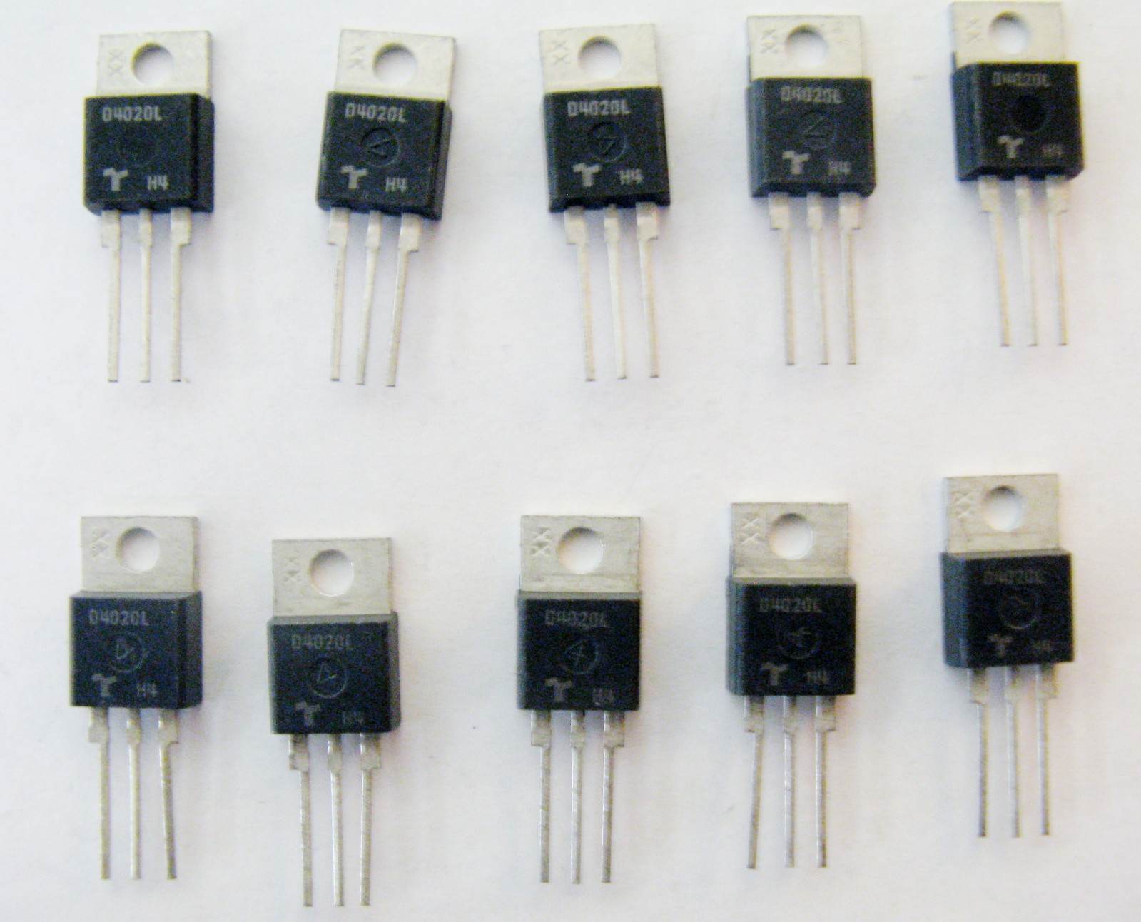 New 10 PCS each Teccor D4020L 400V 20A Diodes & S4020L 400V 20A SCR TO-220 19,26