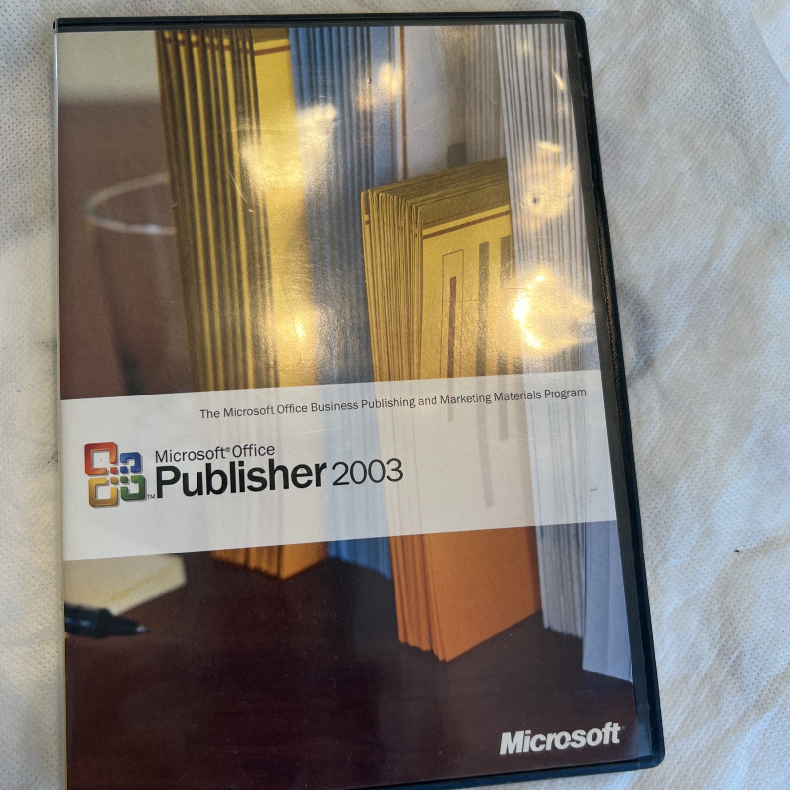 Microsoft Office Publisher 2003 with Physical Disc Box with Original Product Key