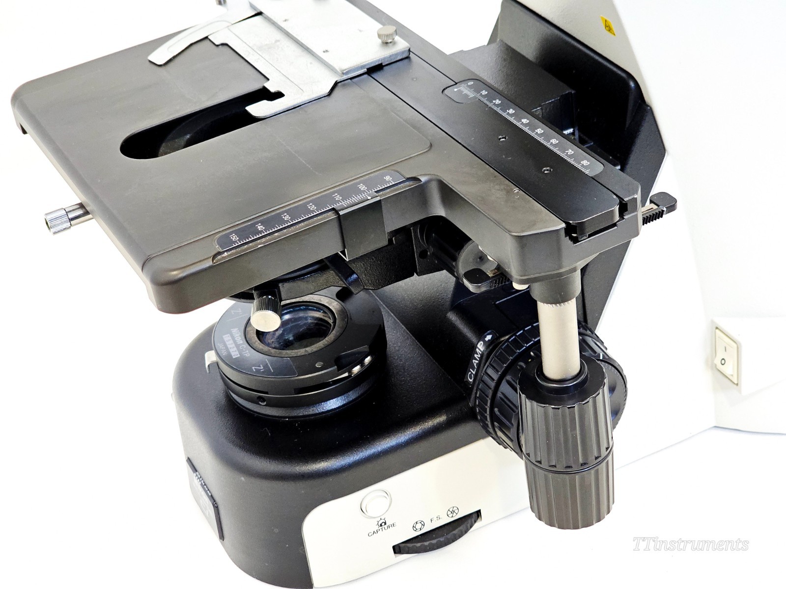 Nikon Eclipse Ci-L Trinocular Upright Biological Microscope + Power Supply
