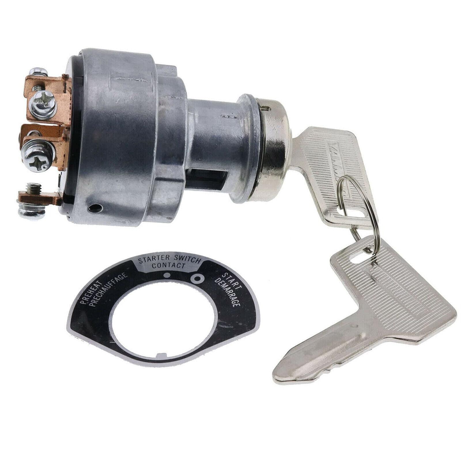 Ignition Switch 933110-00100 933110-00200 For Yanmar C50R C60R C80R 3TNV76